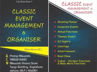 Classic Event Management & Organiser